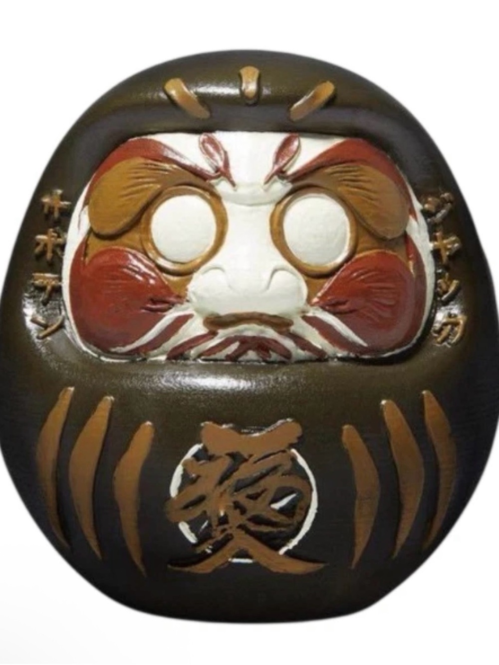 CJ X FRAGMENT DARUMA DOLL  Brown Travis Scott Cactus Jack